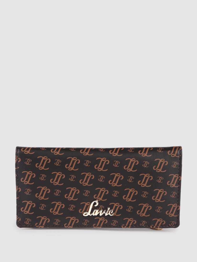 Buy Lavie Women Trifiano Monogram Printed Three Fold Wallet Wallets for Women 30757133 Myntra