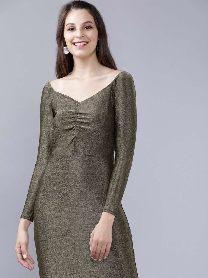 Shimmer dress myntra discount