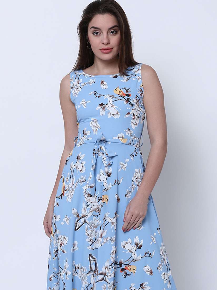 Buy Tokyo Talkies Women Floral Print Maxi Dress Dresses for Women 30761268 Myntra