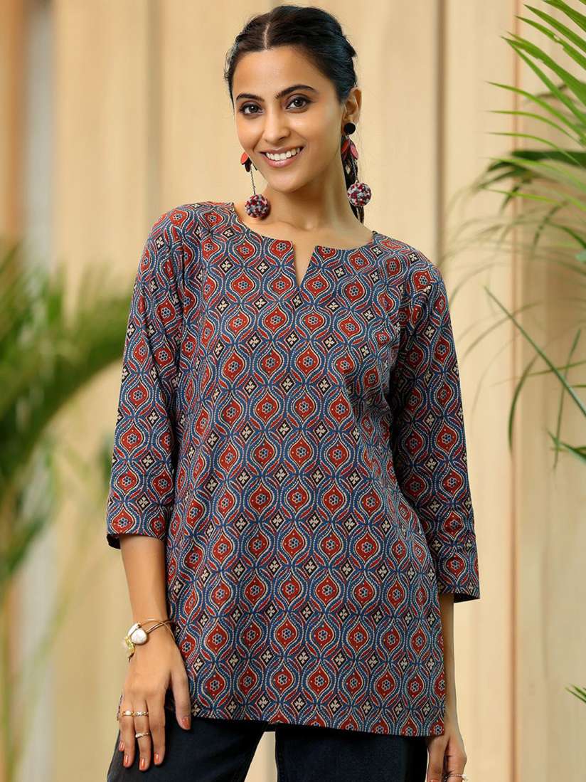 Buy Libas Ethnic Motifs Printed Pure Cotton Kurti Kurtis for Women 30769795 Myntra