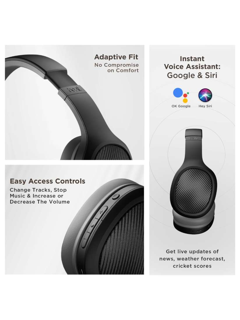 Buy boAt Rockerz 460 Over Ear BT Headphones w 30H Playtime 40m Drivers Headphones for Unisex 30771084 Myntra