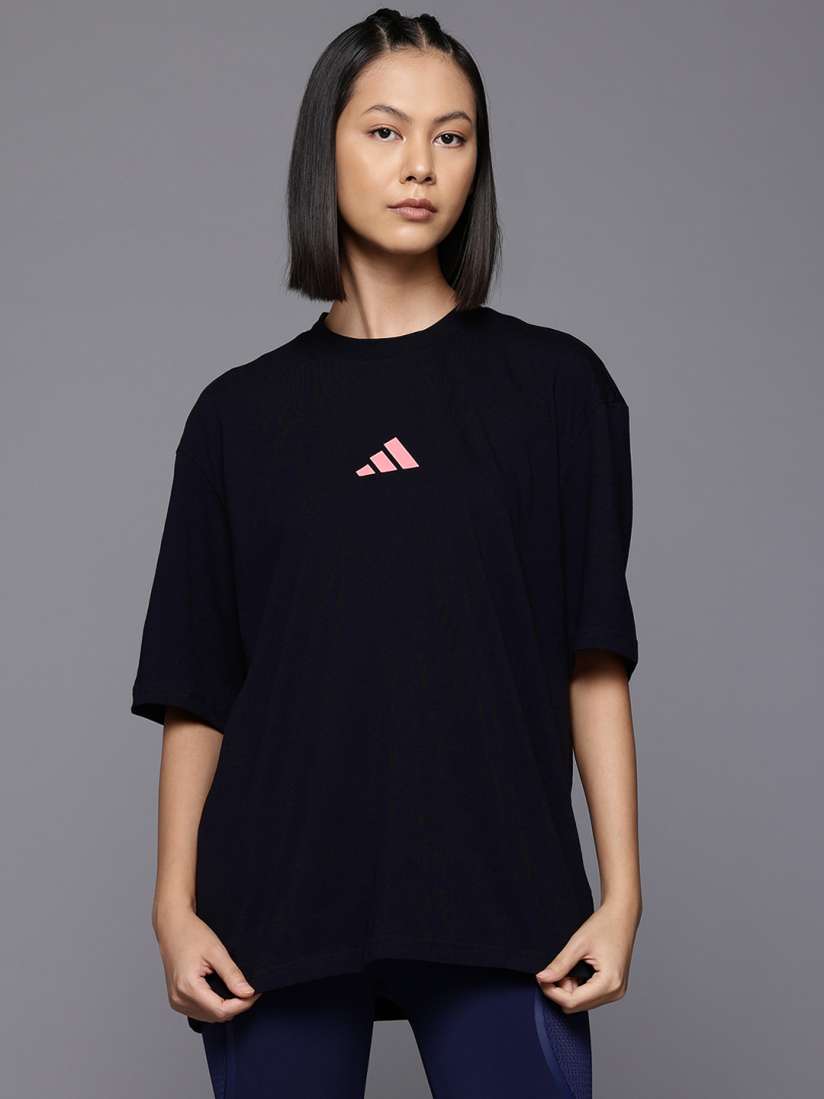 Buy ADIDAS Typography Printed Back Str G T Training T shirt Tshirts for Women 30777672 Myntra