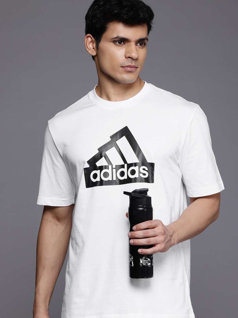 Buy ADIDAS Pure Cotton MOD ESS Training T Shirt Tshirts for Men 30777711 Myntra