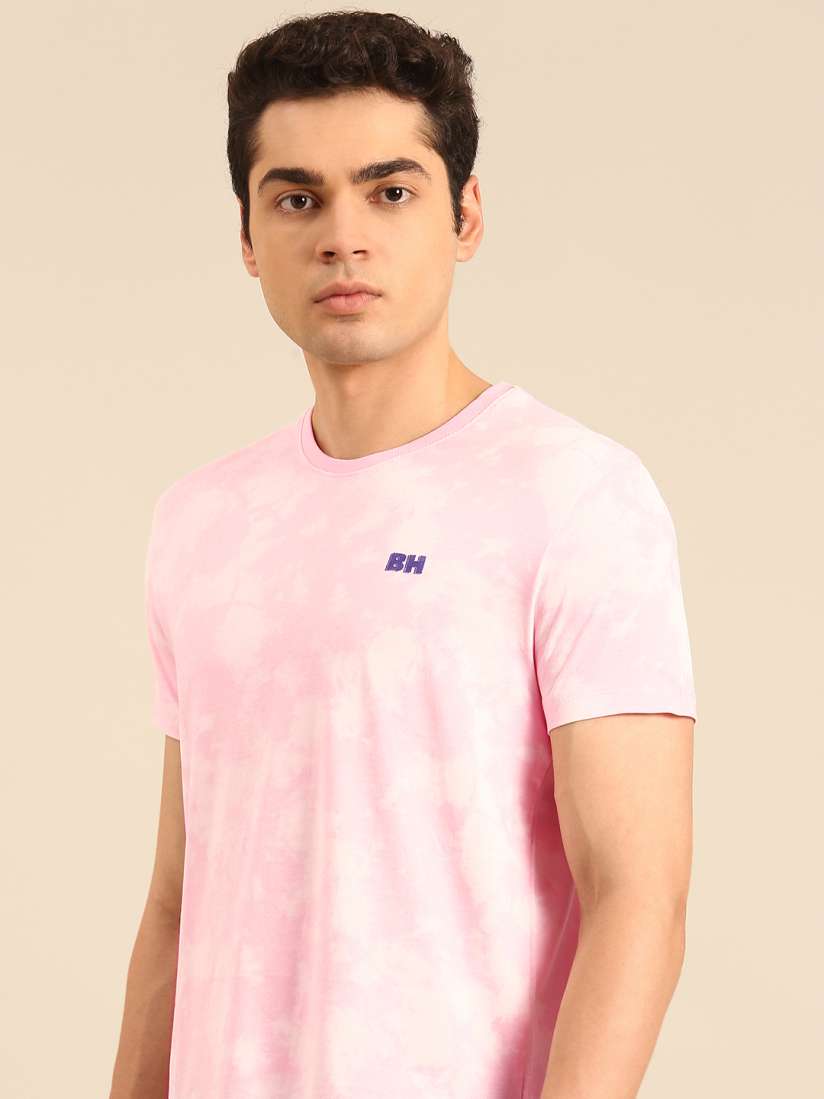 Buy Being Human Dyed Pure Cotton T shirt Tshirts for Men 30825420 Myntra