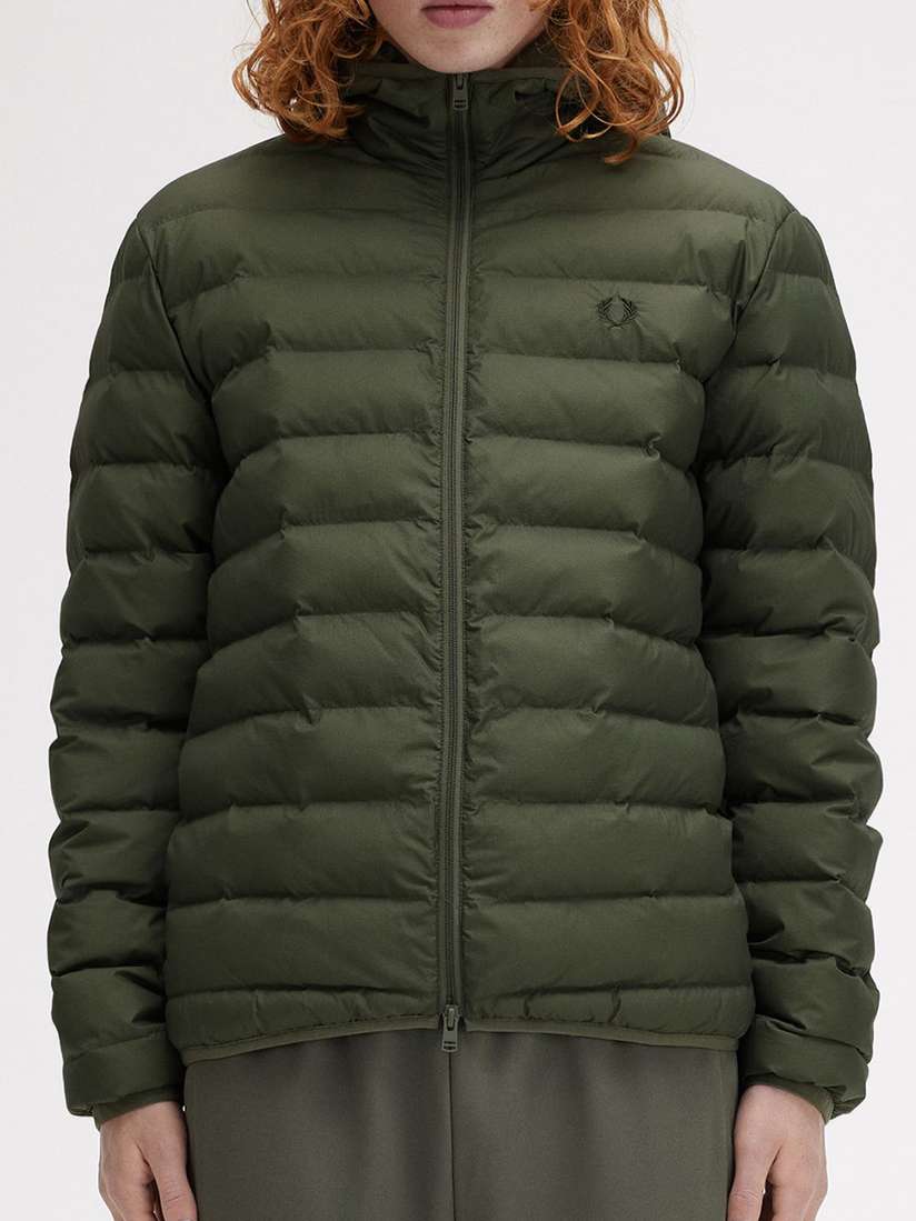 Puffer Coat Fred Perry Ladies Coat Fred Perry Padded Pocket Detail