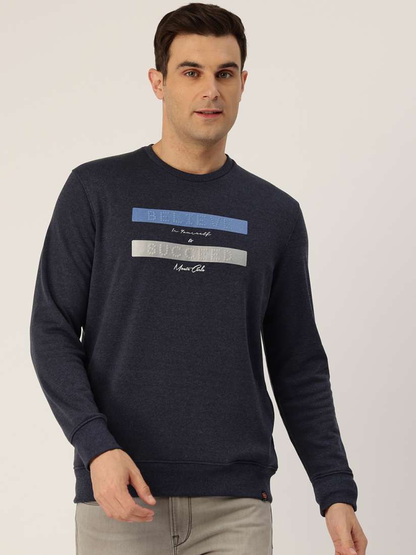 Buy Monte Carlo Men Printed Sweatshirt Sweatshirts for Men 30845338 Myntra