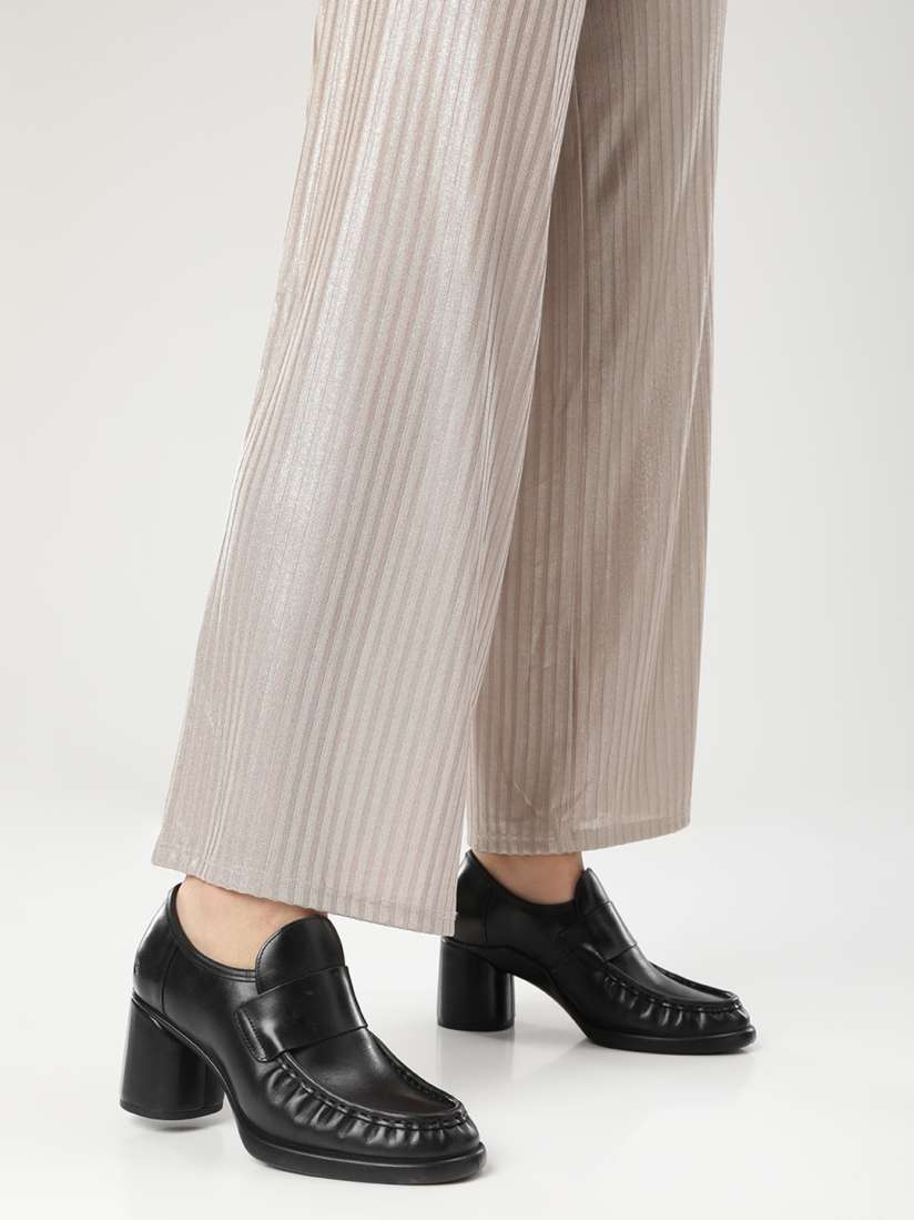 Buy Ecco Women Sculpted Lx 55 Leather Work Heeled Loafers Casual Shoes for Women 30858714 Myntra