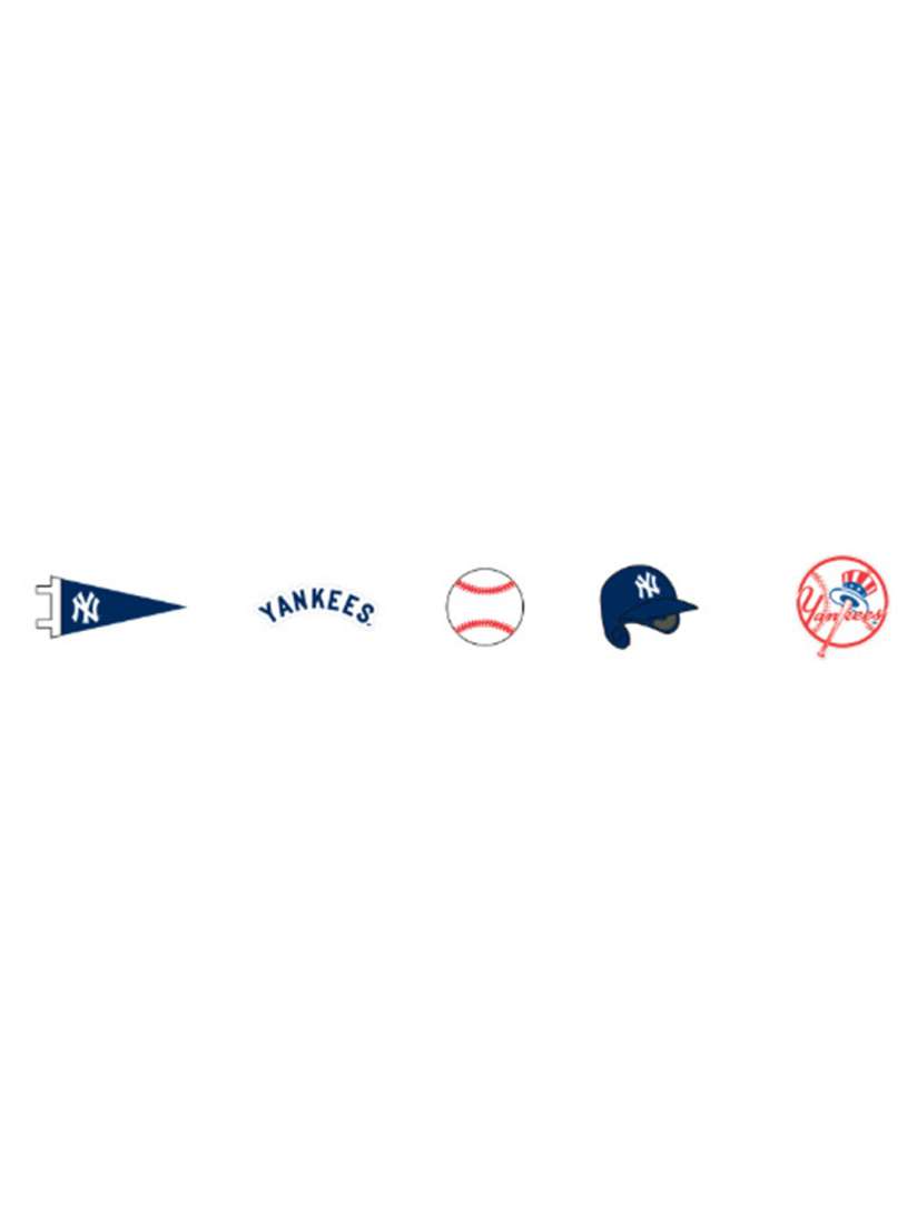 Buy Crocs Set Of 5 New York Yankees Shoe Charm Jibbitz Jibbitz for Unisex 30901574 Myntra