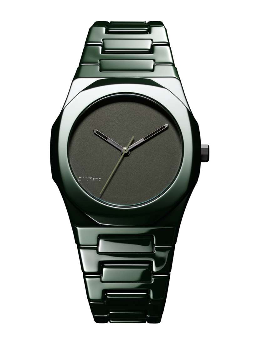 Buy D1 Milano Men Ceramic Green Dial Quartz Analog Watch - CEBU04  
