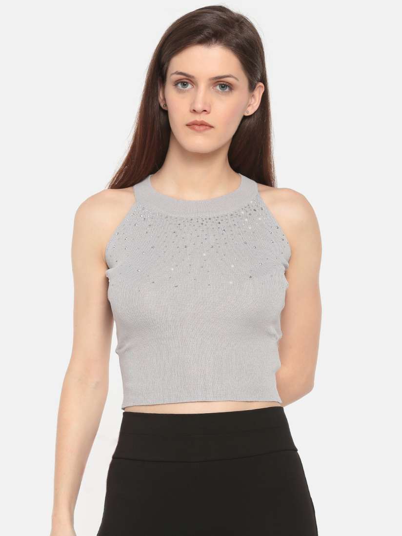 Jeans top on myntra online