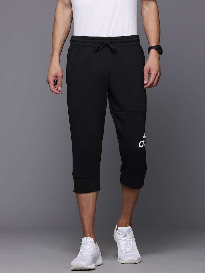 Buy ADIDAS Men Brand Logo Print Three Fourth Length Running Track Pants Track Pants for Men 30926598 Myntra