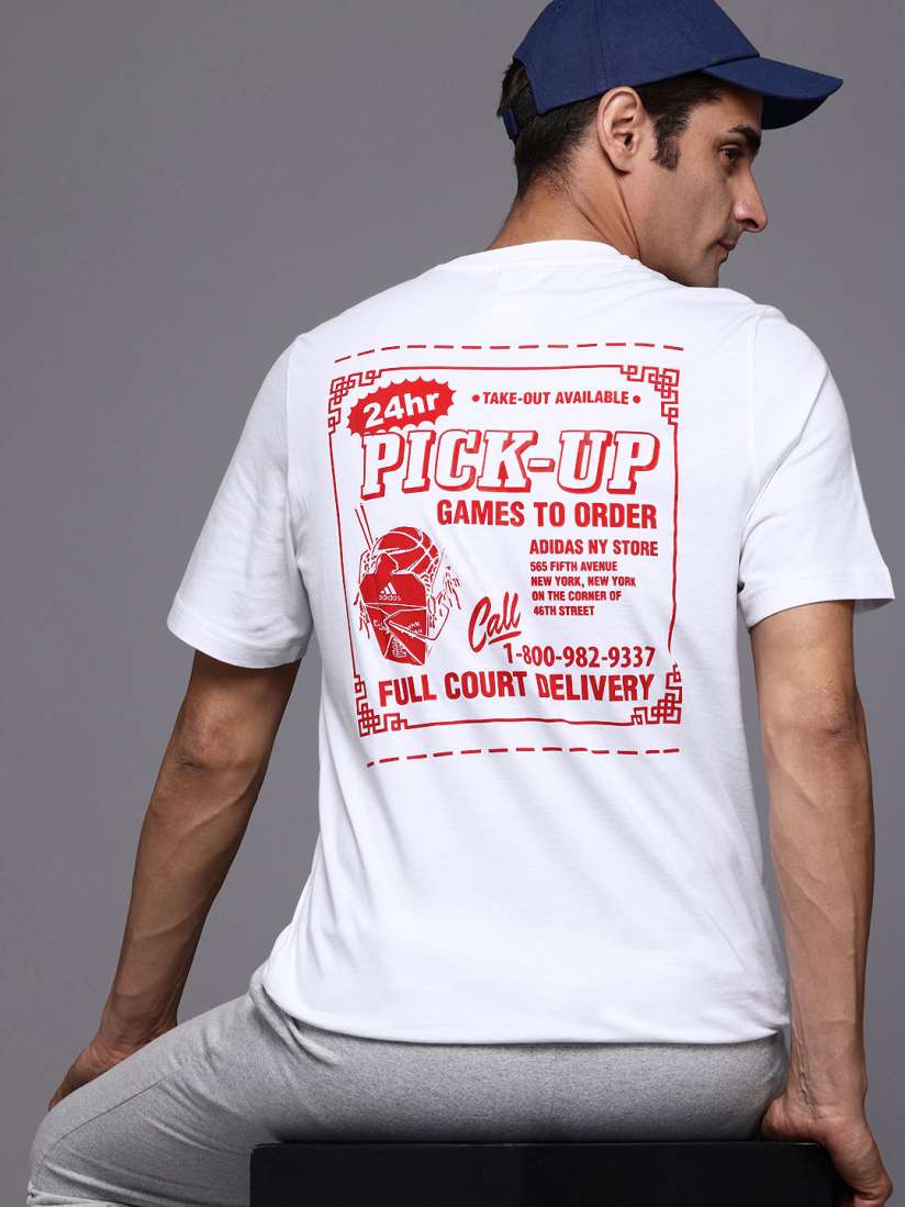 Adidas typo t shirt discount