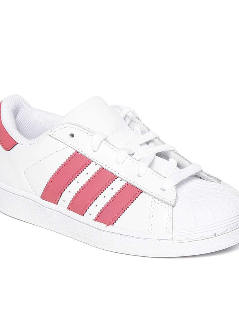 Buy ADIDAS Originals Unisex White Superstar Junior Leather Sneakers Casual Shoes for Unisex Kids 3092680 Myntra