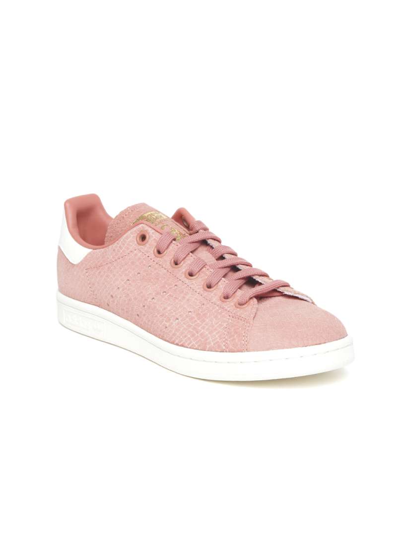 Buy ADIDAS Originals Women Dusty Pink STAN SMITH Leather Textured Sneakers Casual Shoes for Women 3092820 Myntra