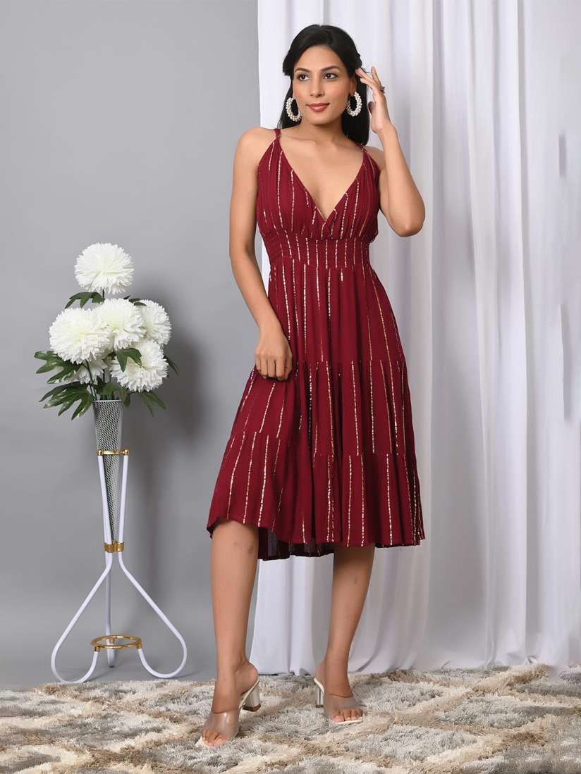 Western dress in myntra on sale
