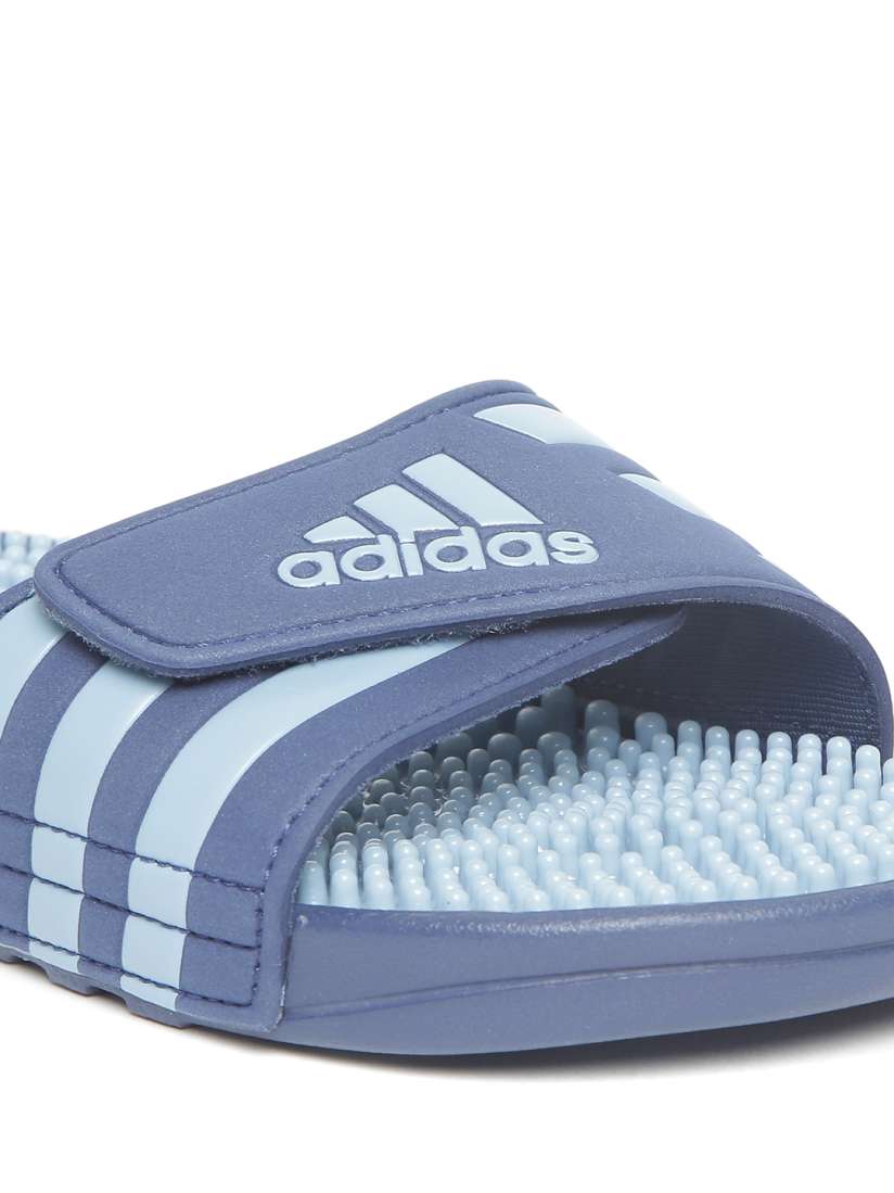 Buy ADIDAS Kids Blue Adissage Striped Sliders Flip Flops for Unisex Kids 3093902 Myntra