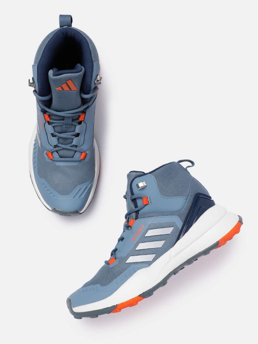 Adidas men's iron trek leather leather trekking and hiking footwear shoes best sale