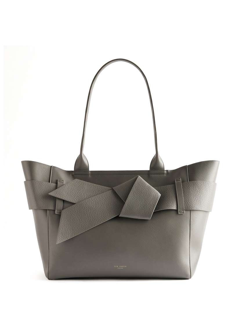 Buy Ted Baker Colourblocked PU Shopper Tote Bag with Bow Detail Handbags for Women 30963879 Myntra