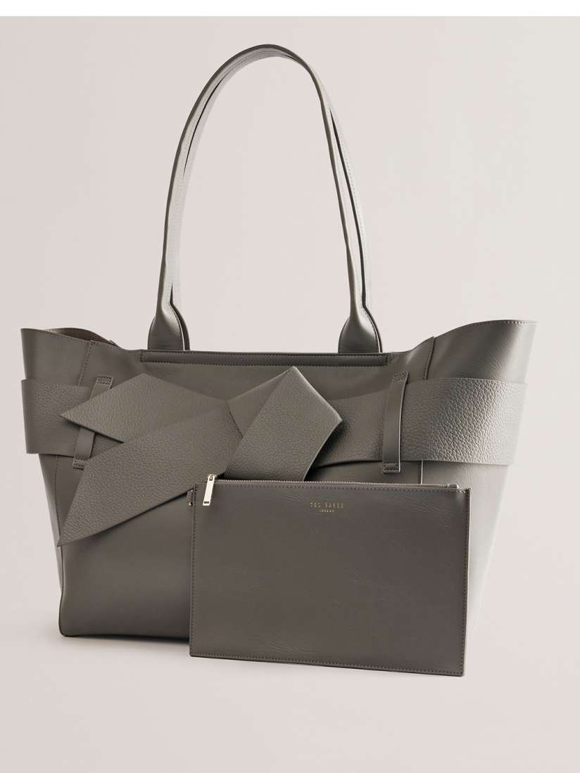 Buy Ted Baker Colourblocked PU Shopper Tote Bag with Bow Detail Handbags for Women 30963879 Myntra