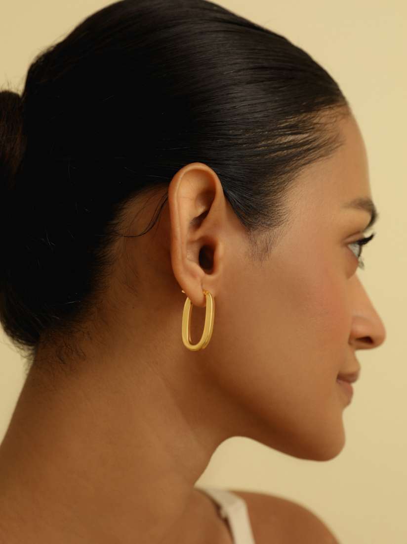 Myntra hoop earrings shop