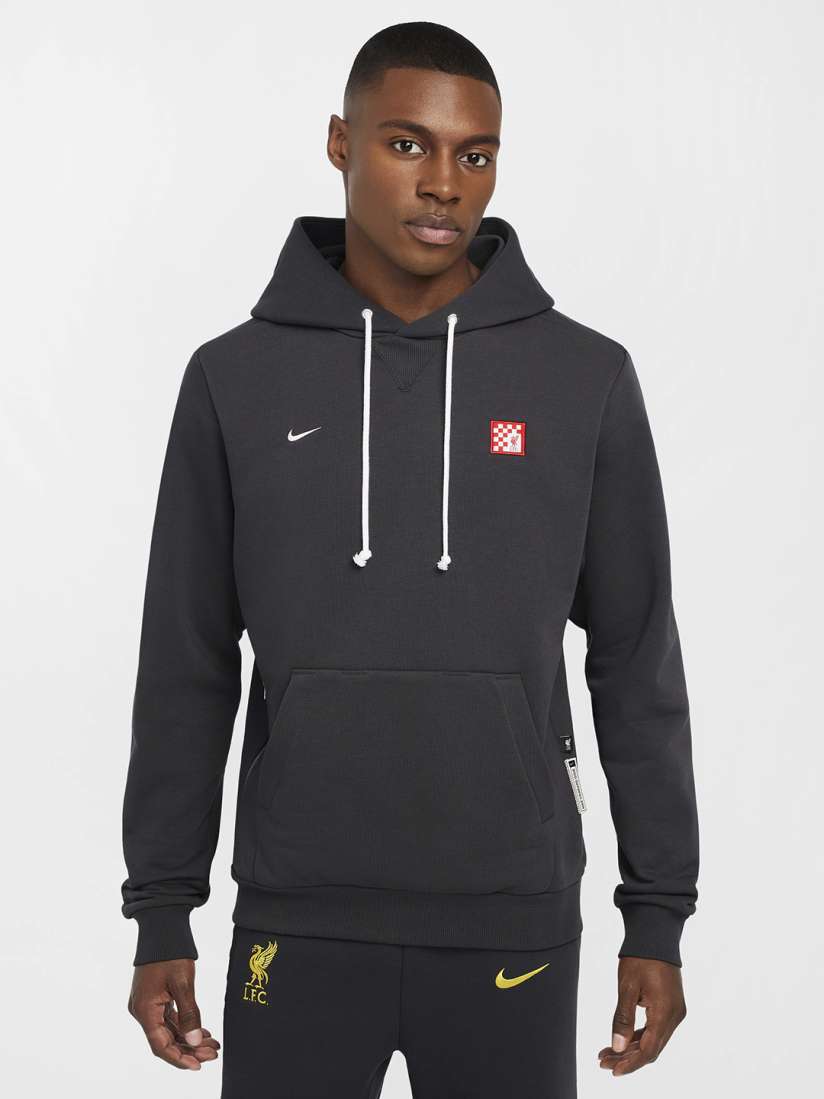 Buy Liverpool F.C. Standard Issue Third Men s Nike Dri FIT Football Pullover Hoodie Jackets for Men 30982514 Myntra