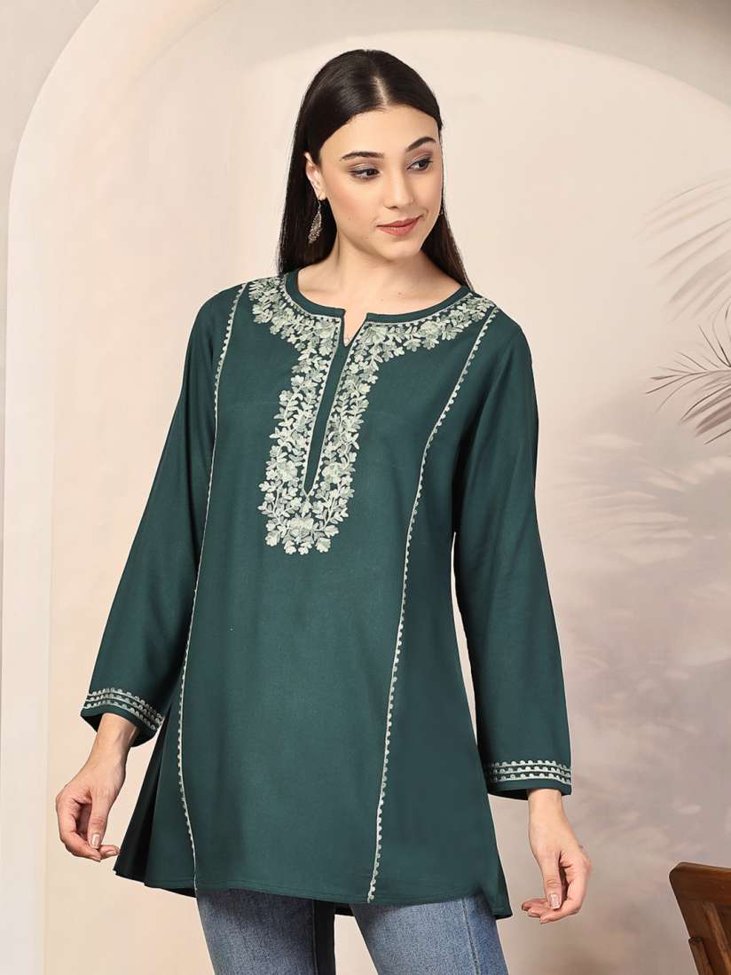 Kashmiri kurti myntra shop