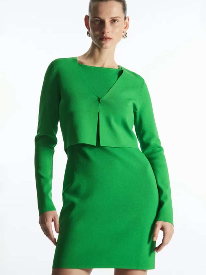 Buy LULU SKY Halter Neck Sheath Dress With Jacket Dresses for Women 31070344 Myntra