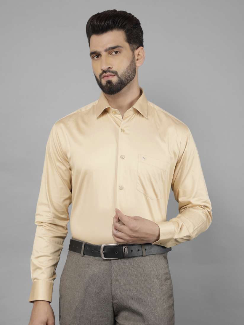 Buy COBB Men Smart Spread Collar Solid Cotton Casual Shirt Shirts for Men 31082552 Myntra