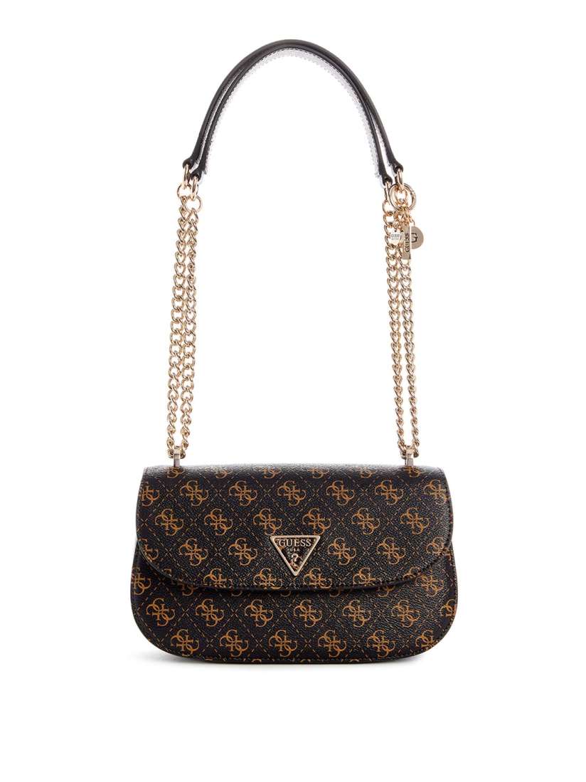 Buy GUESS Printed PU Shoulder Bag Handbags for Women 31083355 Myntra