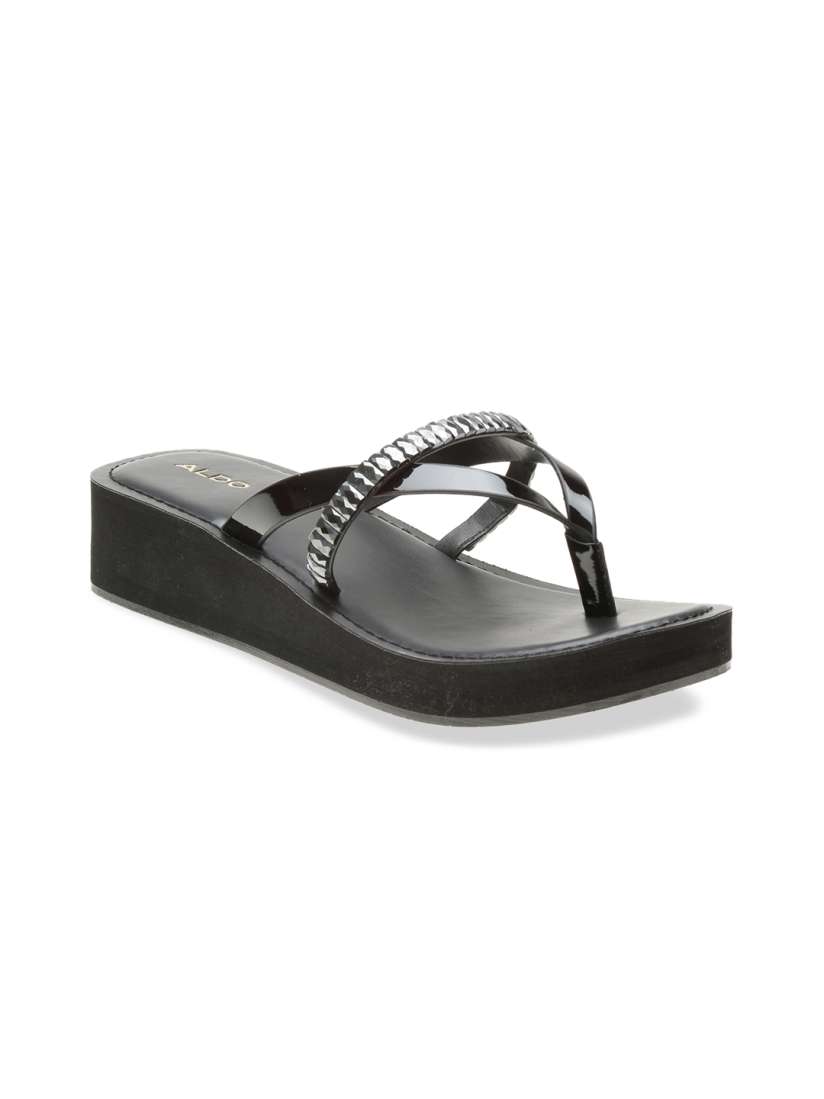 Buy ALDO Women Black Solid Sandals Heels for Women 3109128 Myntra