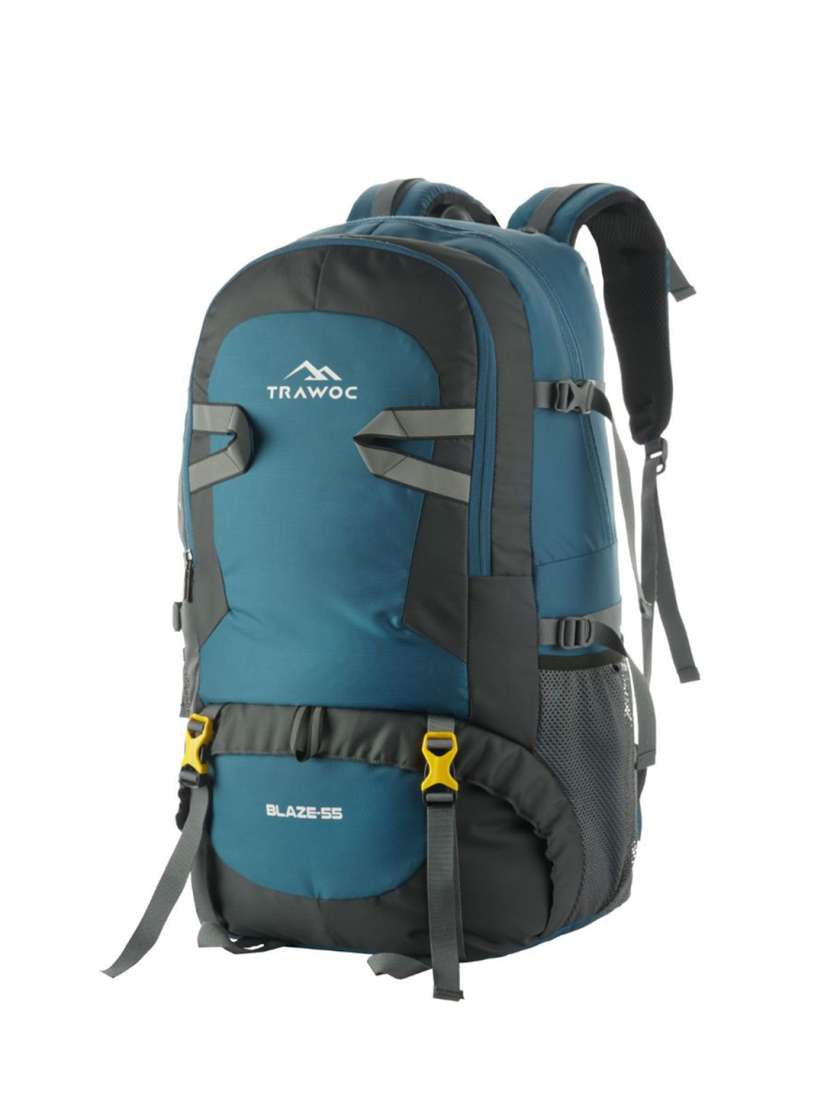 Buy TRAWOC Blaze 55 Litres Colourblocked Travel Rucksack Rucksacks for Unisex 31111378 Myntra