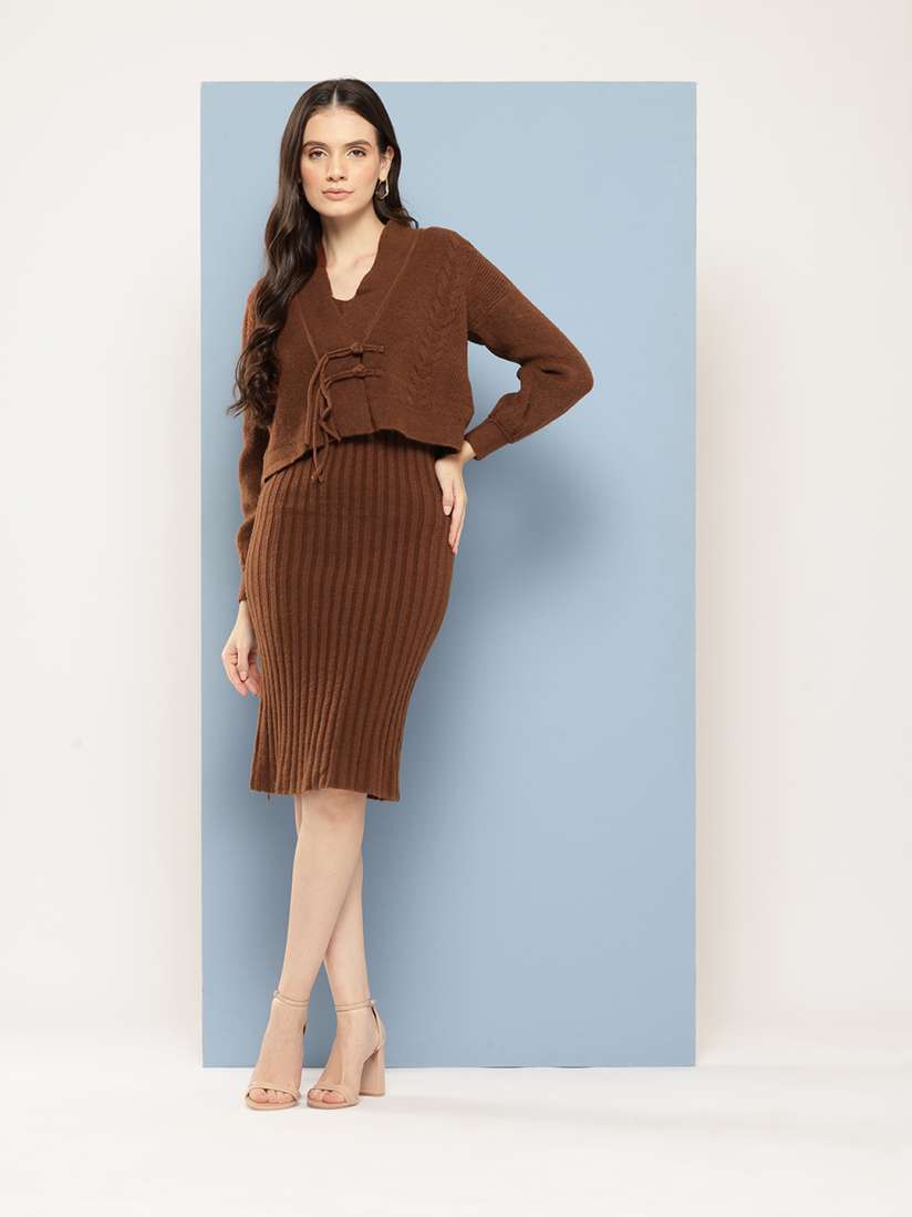 Myntra two piece dress sale