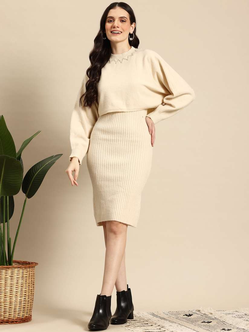 Myntra two piece dress on sale