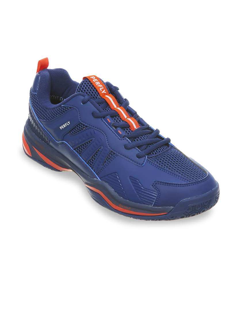 Buy PERFLY By Decathlon Men Navy Blue Non Marking Performance Badminton Shoes Sports Shoes for Men 31128647 Myntra