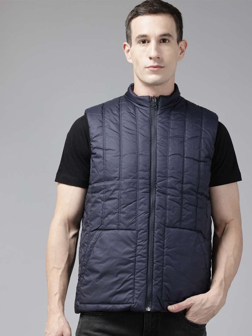 Buy Park Avenue Reversible Padded Gilet Jackets for Men 31154741 Myntra