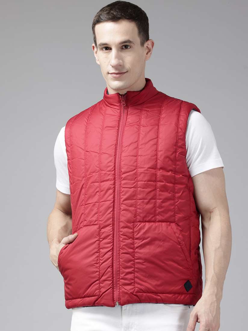 Buy Park Avenue Reversible Padded Gilet Jackets for Men 31154773 Myntra