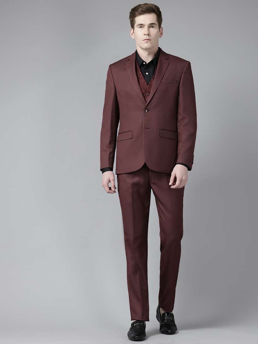 Buy Park Avenue Party Blazer Trouser With Waistcoat Suits for Men 31154989 Myntra