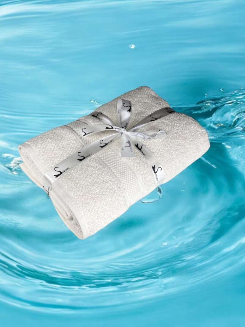 Buy SENSES White Cotton 550 GSM Bath Towel Bath Towels for Unisex 31168728 Myntra