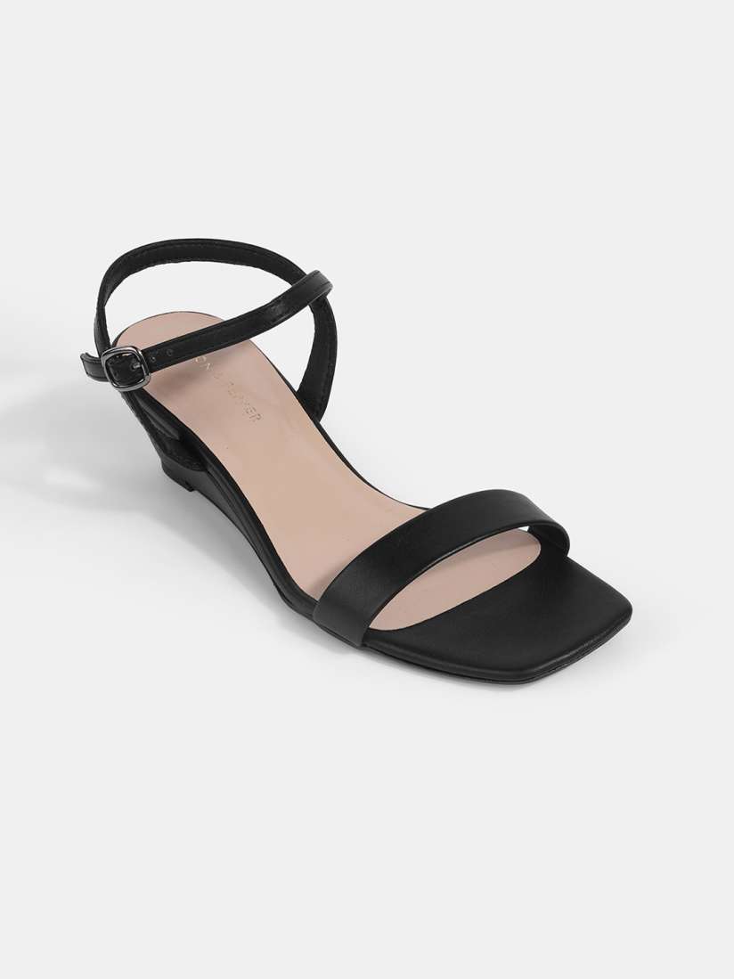 Buy LEMON PEPPER Women Wedge Sandals with Buckles Heels for Women 31189610 Myntra