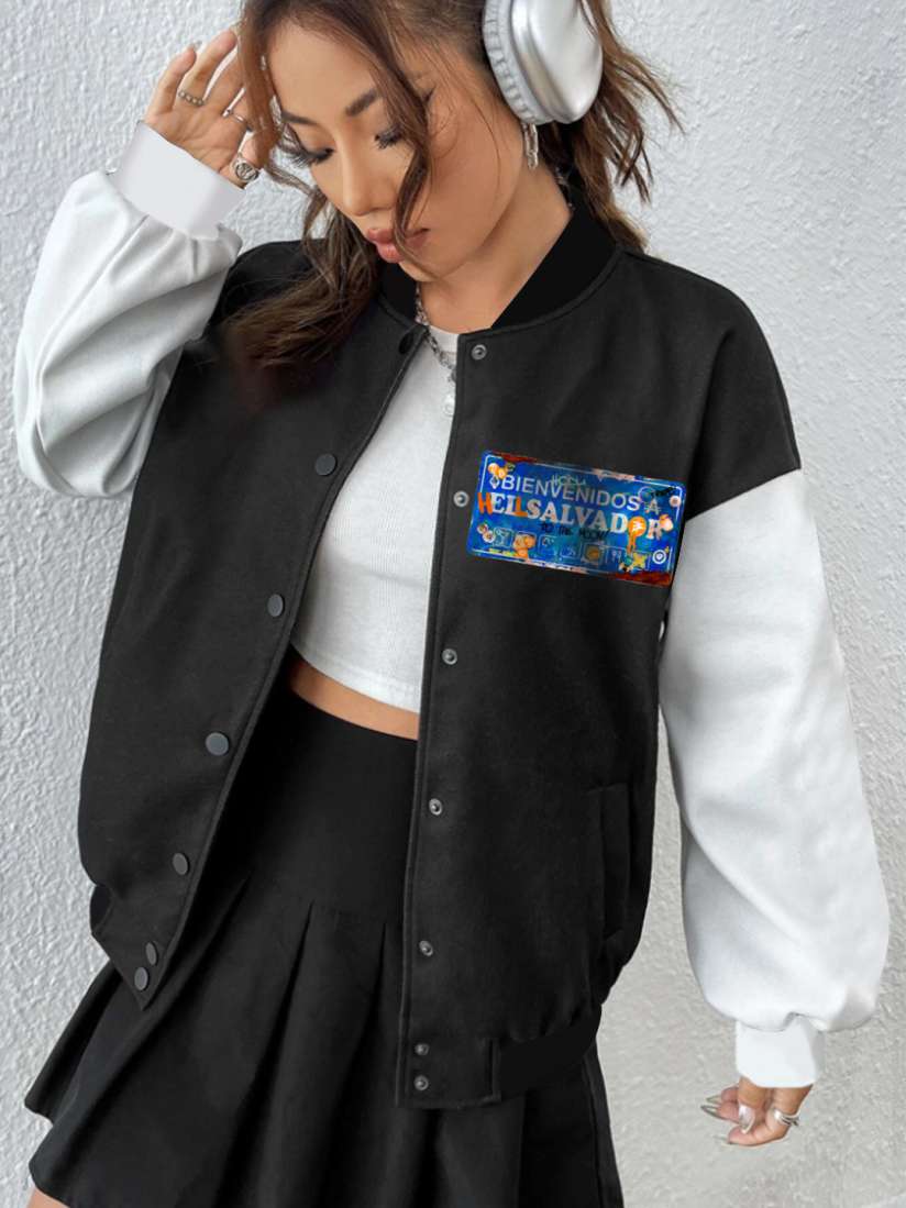 Varsity jacket myntra 2025