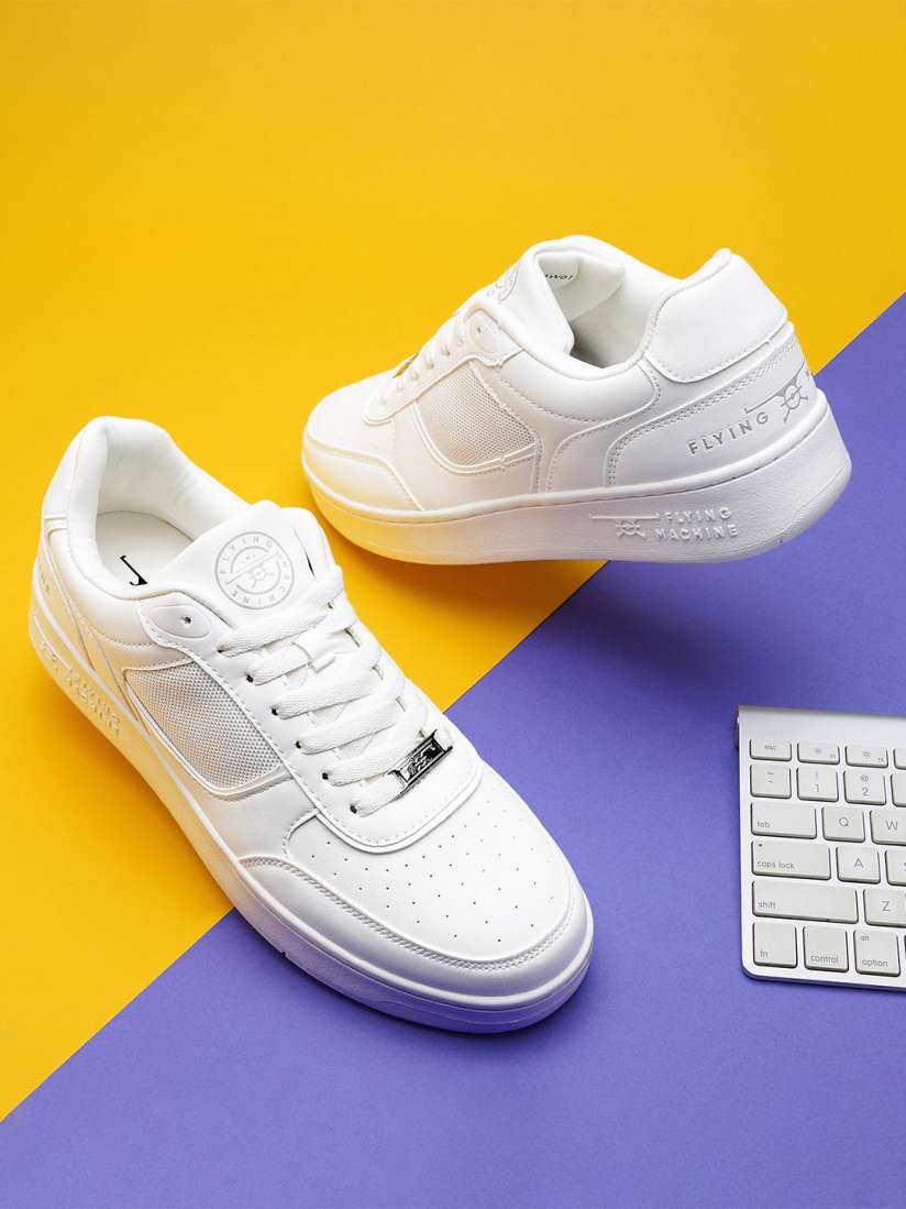 Buy Flying Machine Men Lace Ups PU Sneakers Casual Shoes for Men 31338900 Myntra
