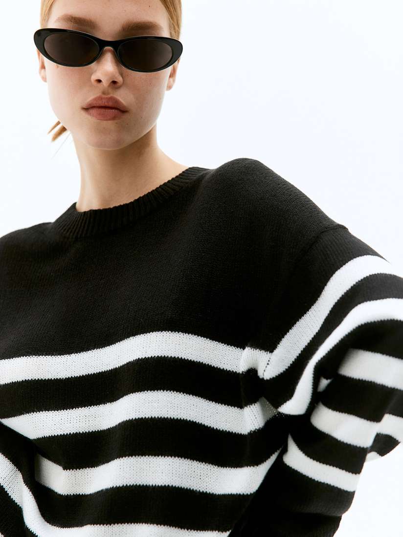 Buy H M Striped Jumper Sweaters for Women 31380648 Myntra
