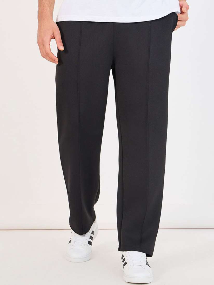 Buy Styli Relaxed Fit Track Pants Track Pants for Men 31505251 Myntra