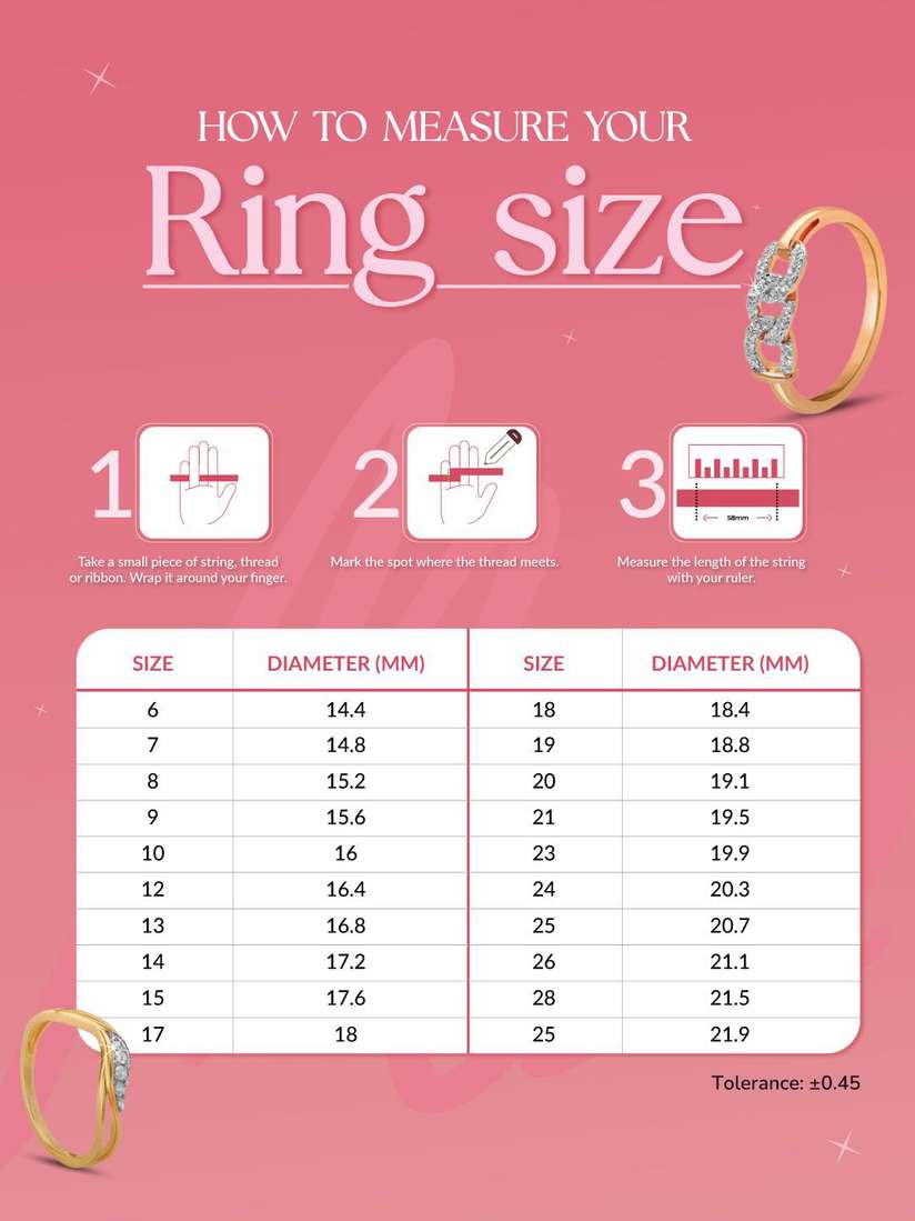 Ring Size Guide Stillwithyou