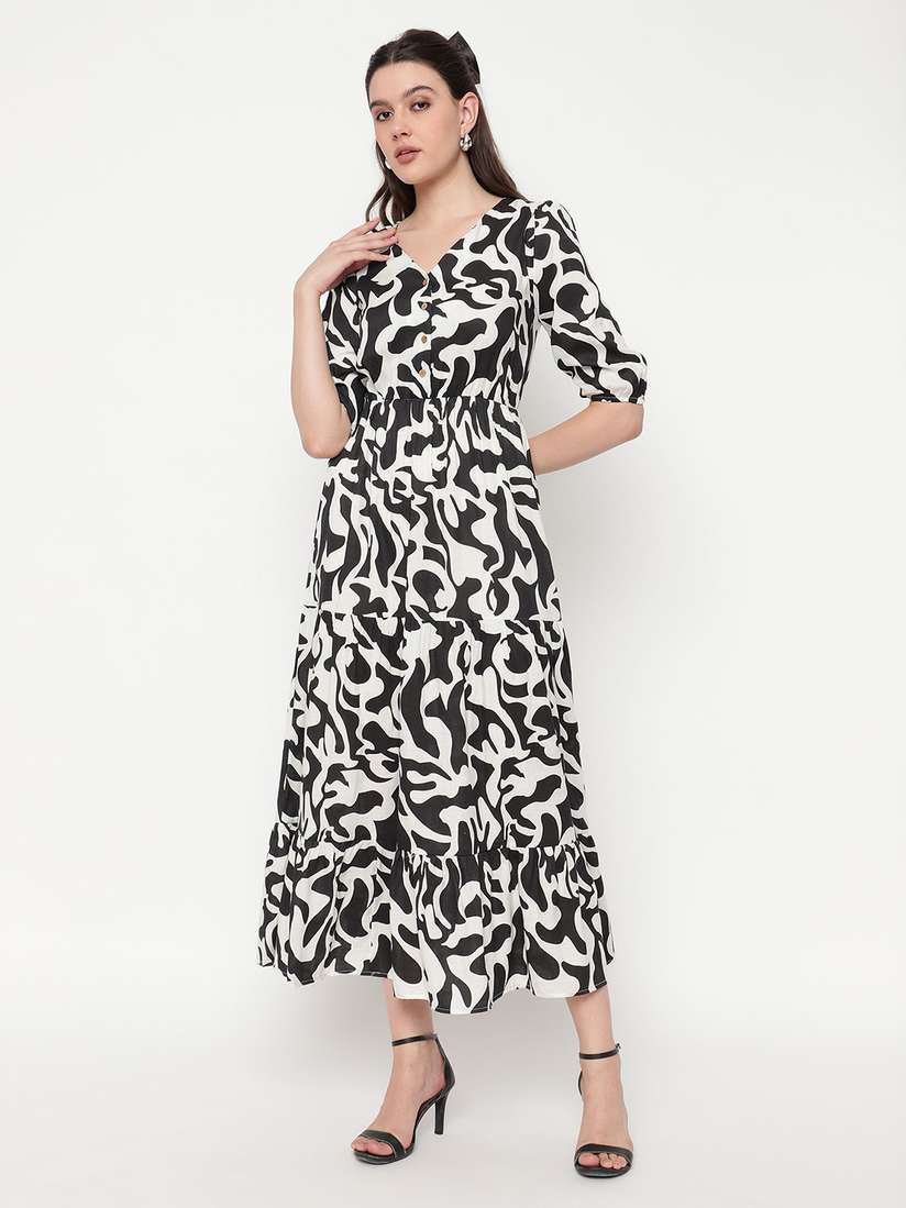 RoseMuse flare shirt dress