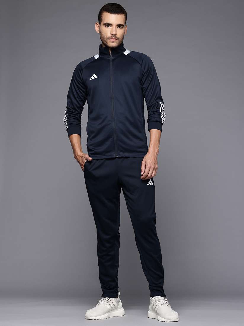 navy blue adidas sereno tracksuit