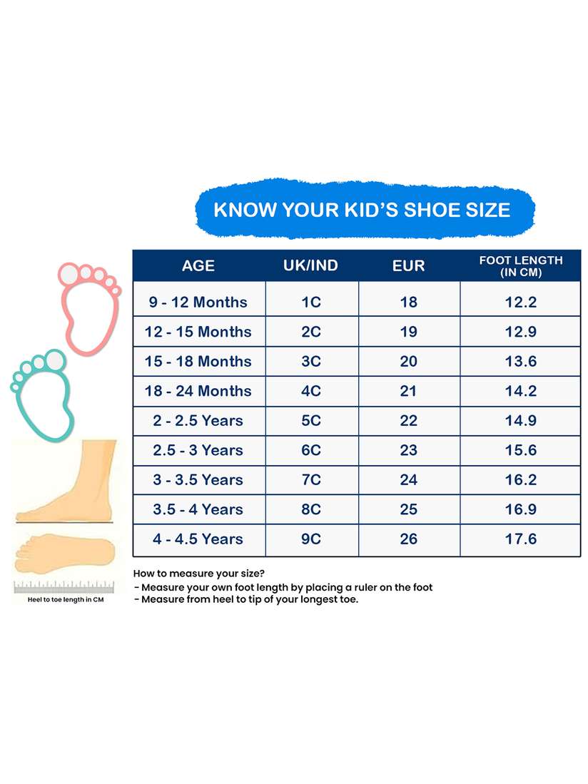 Kids Eu Foot Size In Cm In Cm Eu Size Chart Kids Foot Length Euro