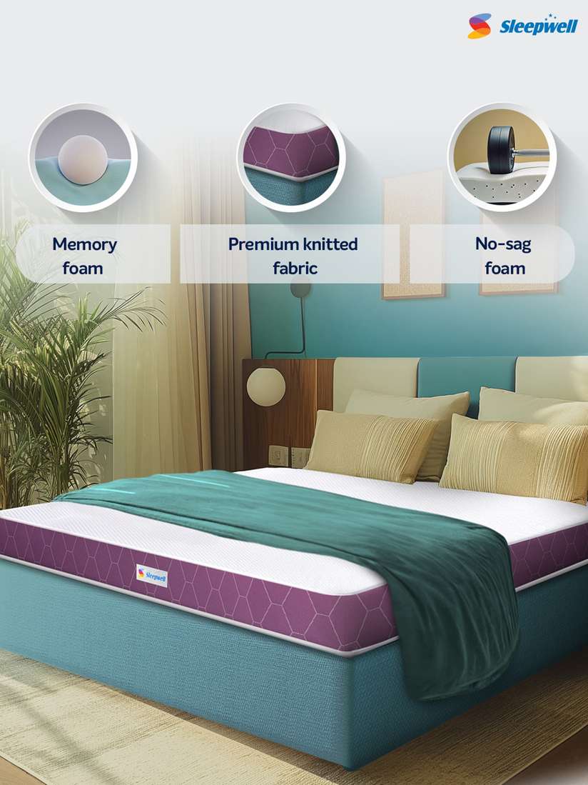 Bed Sleepwell Exchange Offer Sleepwell Comfort Cell New Arrivals