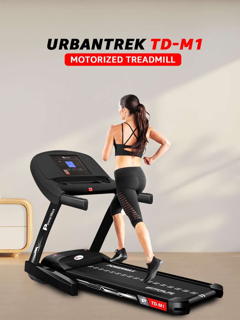 Powermax Treadmill At Home Foldable Treadmill Buy PowerMax Fitness