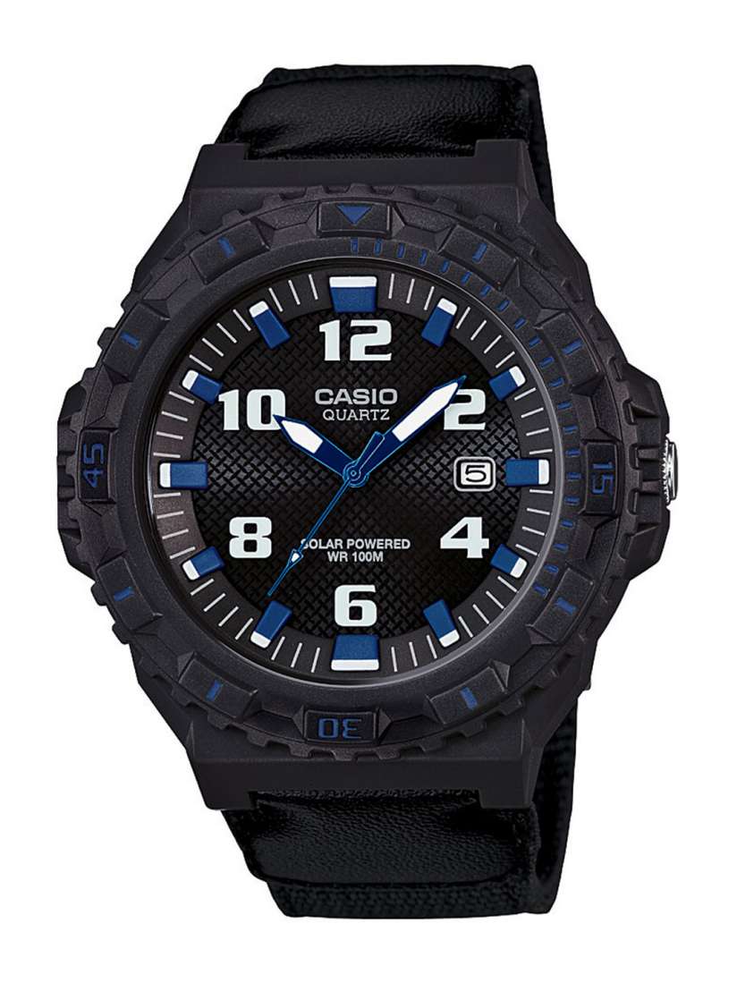 Casio enticer black dial men's watch store